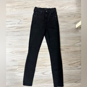 Citizens Of Humanity Black High Rise Skinny Jeans